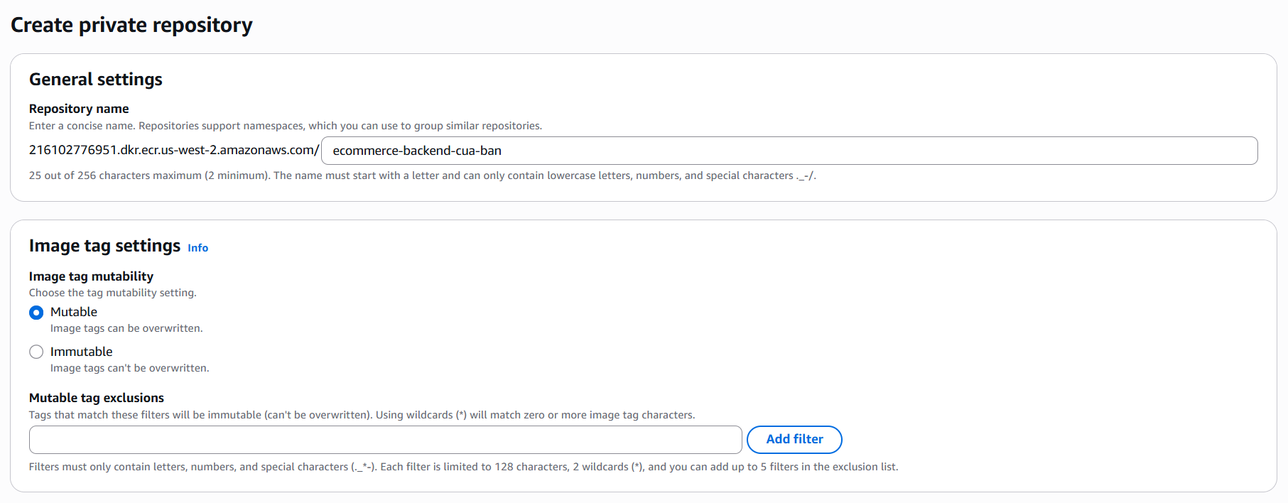 Configure Repository