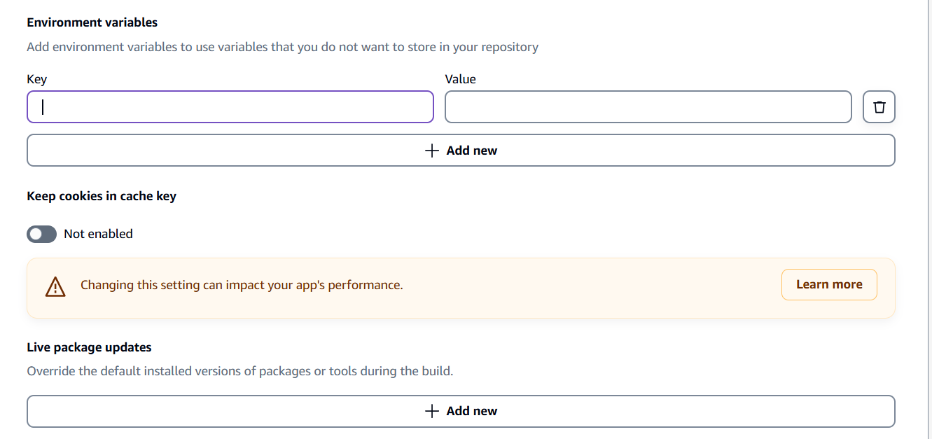 Environment Variables Setup