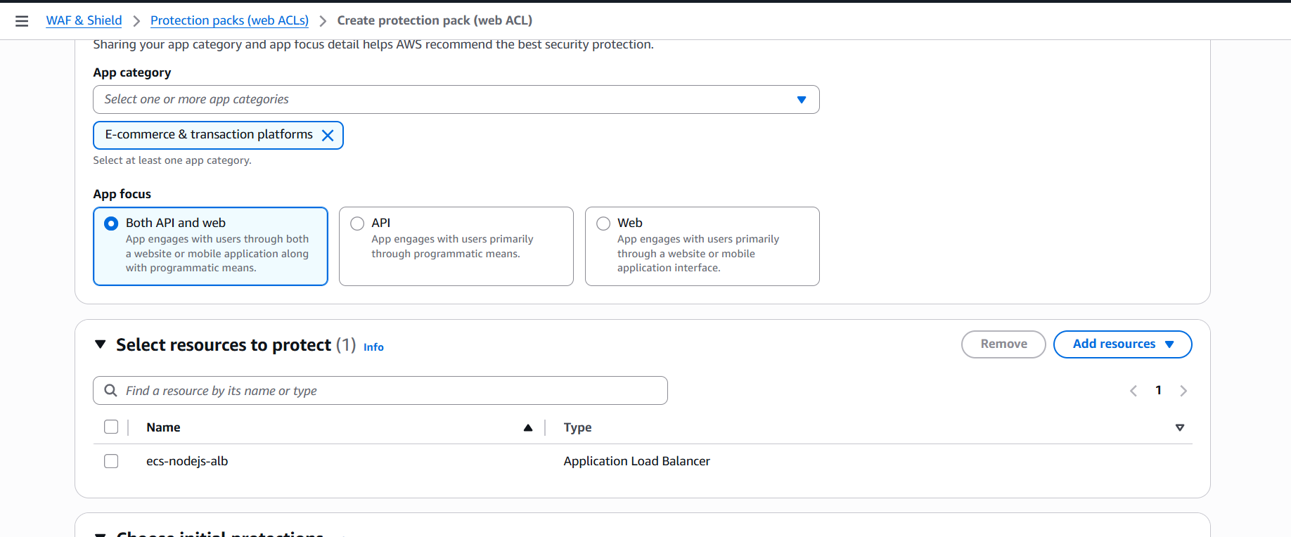 Initialize Regional Web ACL